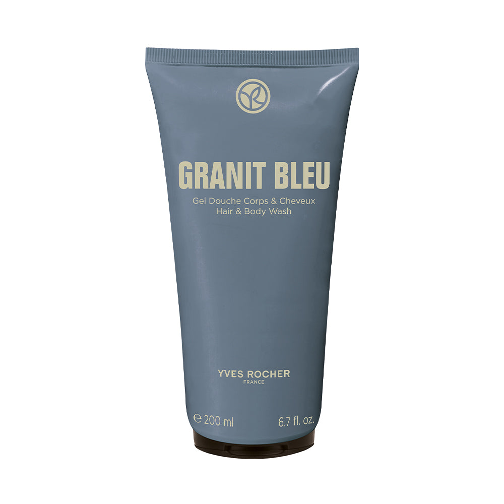 Парфюмированный гель для Душа и Волос Granit Bleu, 200 мл