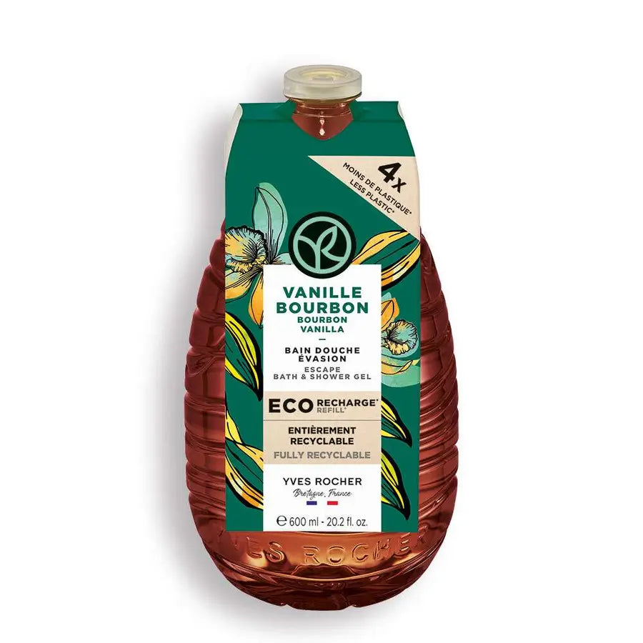 Eco Refill- Гель для Душа и Ванны «Бурбонская Ваниль», 600 мл