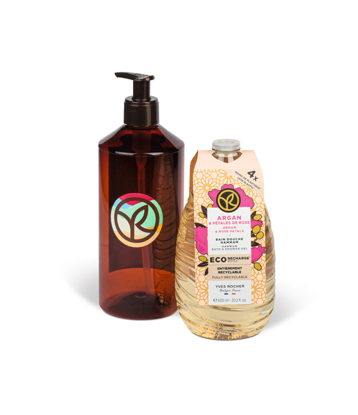 Eco Refill- Гель для Душа и Ванны «Аргания & Роза», 600 мл